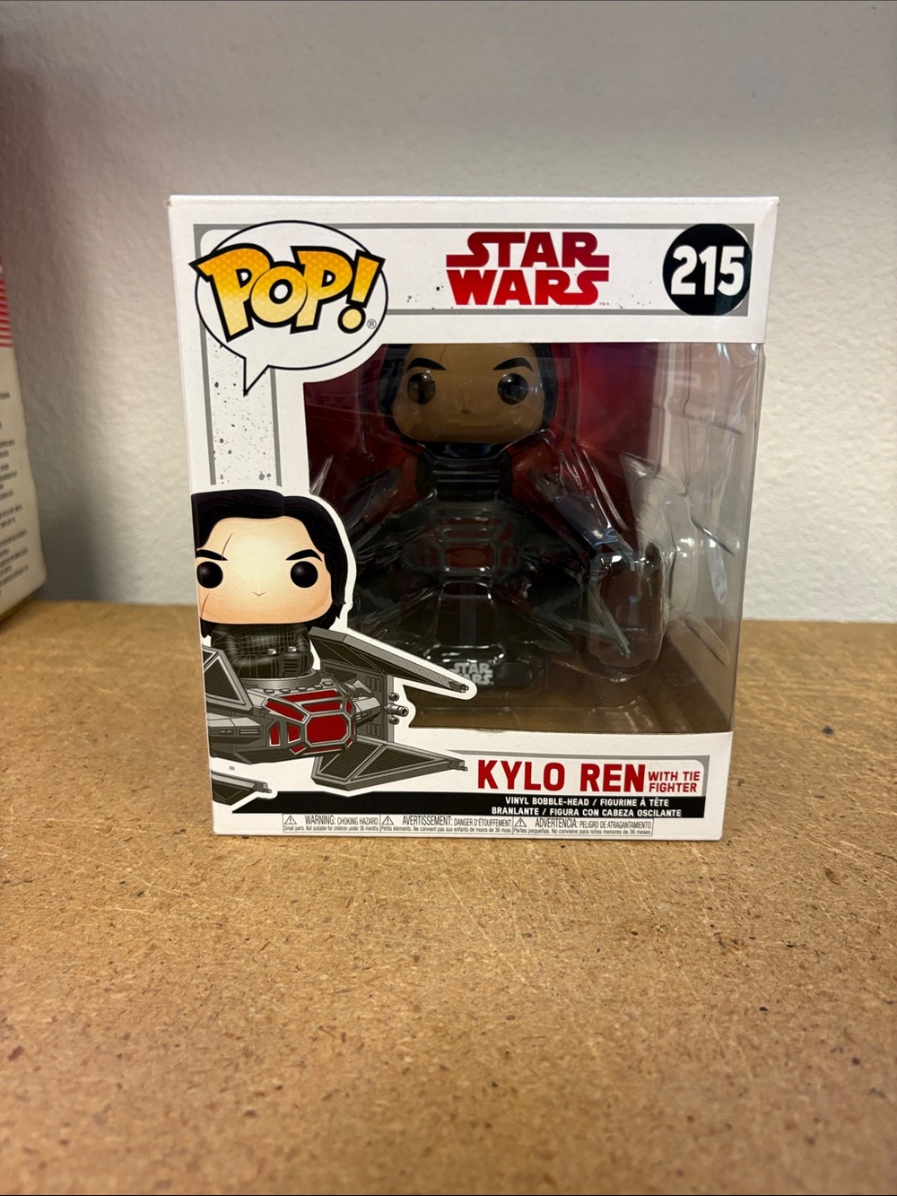 Funko POP! Star Wars The Last Jedi Kylo Ren in Tie Fighter #215